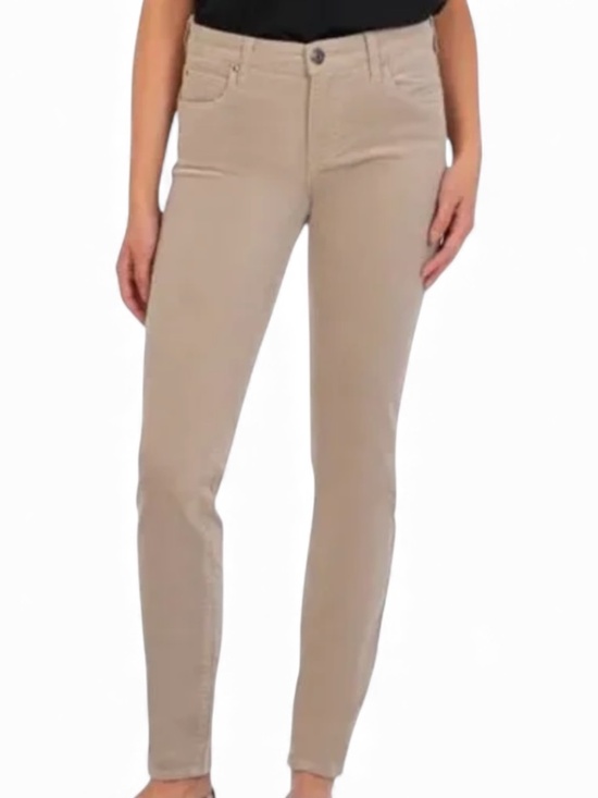 Kut from the Kloth Denim - KUT FROM THE KLOTH Diana Corduroy Skinny Pants in Sand